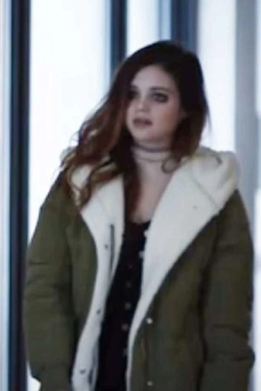 Lucy Every Breath You Take India Eisley Shearling Lined Coat