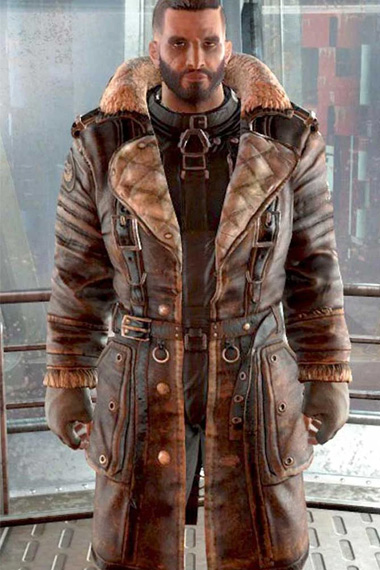 Fallout Gaming Derek Phillips Elder Maxson Brown Trench Coat
