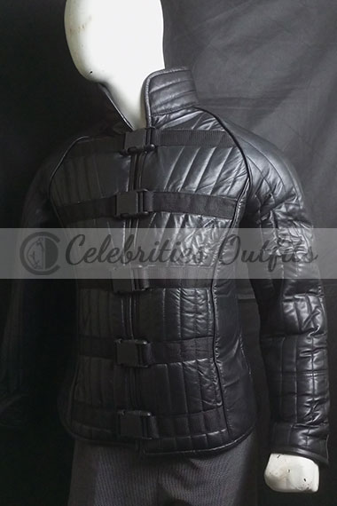 John Crichton Farscape Show Ben Browder Black Leather Jacket