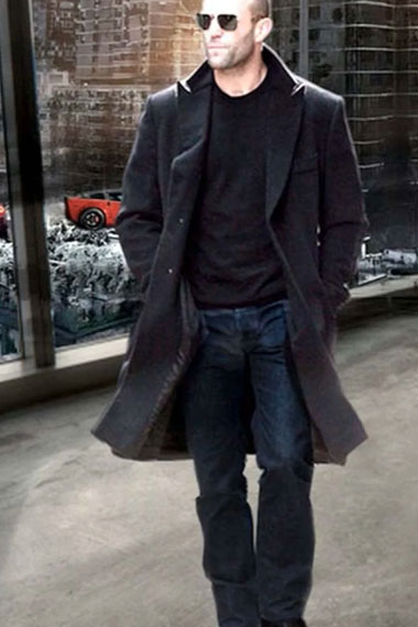 Jason Statham Fast And Furious Deckard Shaw Long Trench Coat