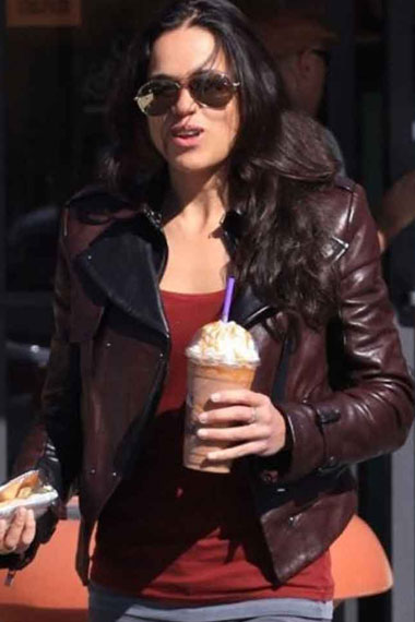 Fast And Furious Letty Ortiz Michelle Rodriguez Biker Jacket