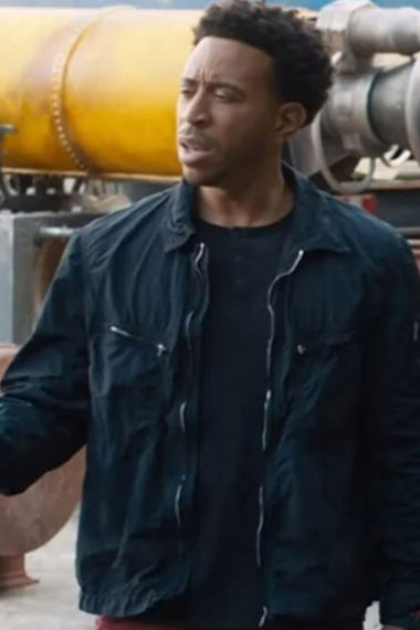 Ludacris Fast And Furious Movie Tej Parker Black Bomber Jacket