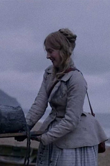 Ammonite Saoirse Ronan Charlotte Murchison Grey Wool Jacket