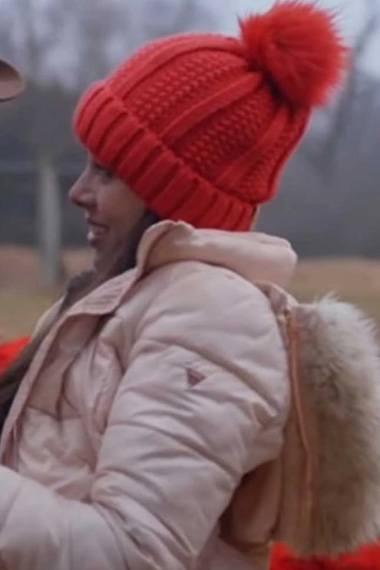 Laur Allen Haley Hollis Christmas At The Ranch Puffer Jacket