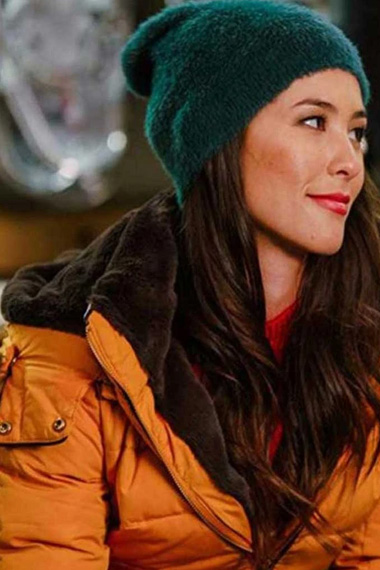 Clara Garrison Christmas With View Kaitlyn Leeb Puffer Jacket