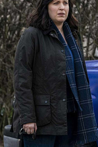 Jo Evans Emergence TV Show Allison Tolman Black Cotton Jacket