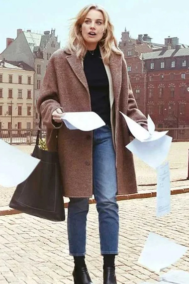 Ida Engvoll Love And Anarchy Sofie Brown Trench Coat