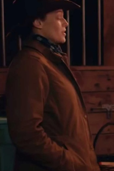 Kate Christmas The Ranch Amanda Righetti Brown Cotton Jacket