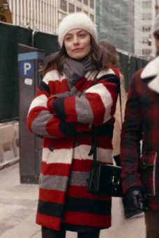 Alessandra Mastronardi Master Of None Red Trench Coat