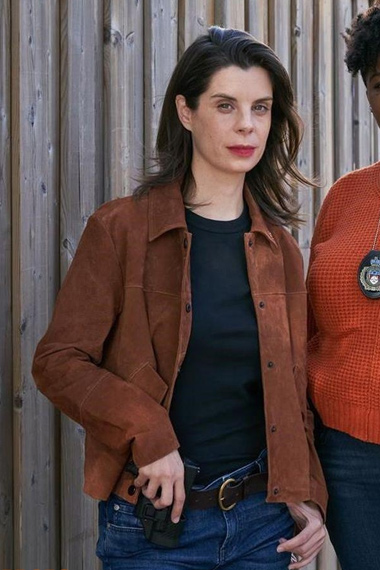 Meredith MacNeill Pretty Hard Cases Suede Jacket