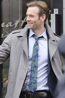 Jack Hyde Fifty Shades Darker Eric Johnson Grey Trench Coat