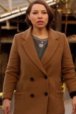 Nora West Allen The Flash Jessica Parker Kennedy XS Coat the-flash-nora-west-allen-brown-coat