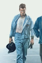 Ken Miles Christian Bale Ford v Ferrari Grey Cotton Jacket