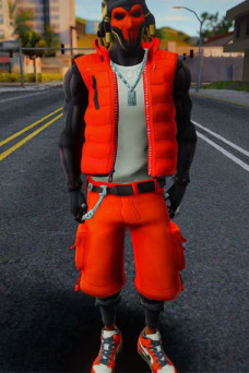 Fortnite Battle Royale Video Game Grind Quilted Puffer Vest