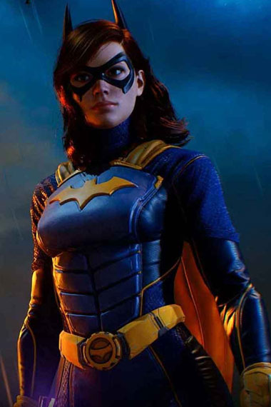 Batgirl Gotham Knights Barbara Gordon Gaming Cosplay Jacket