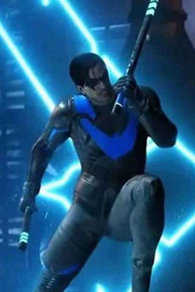 Nightwing Gotham Knights Dick Grayson Gaming Cosplay Jacket