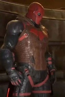 Jason Todd Gotham Knights Red Hood Gaming Cosplay Hooded Vest