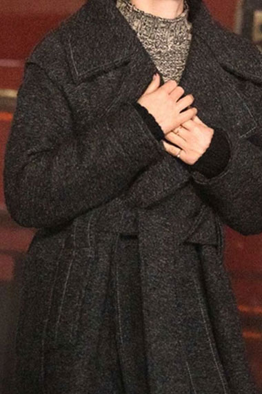 Hermione Granger Harry Potter Emma Watson Grey Trench Coat