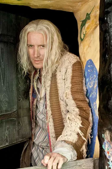 Harry Potter Rhys Ifans Xenophilius Lovegood Brown Wool Jacket