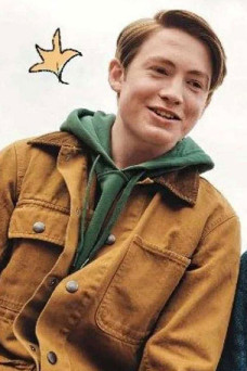Kit Connor Heartstopper Nick Nelson Bomber Brown Cotton Jacket