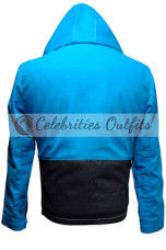 Heartstopper Kit Connor Nick Nelson Bomber Blue Cotton Jacket kit-connor-heartstopper-jacket