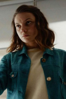 Dafne Keen Lyra Belacqua His Dark Materials Blue Denim Jacket