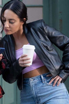 Francia Raisa Valentina How I Met Your Father Bomber Jacket