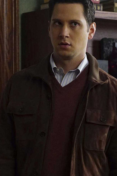 How To Get Away With Murder Matt McGorry Brown Leather Jacket