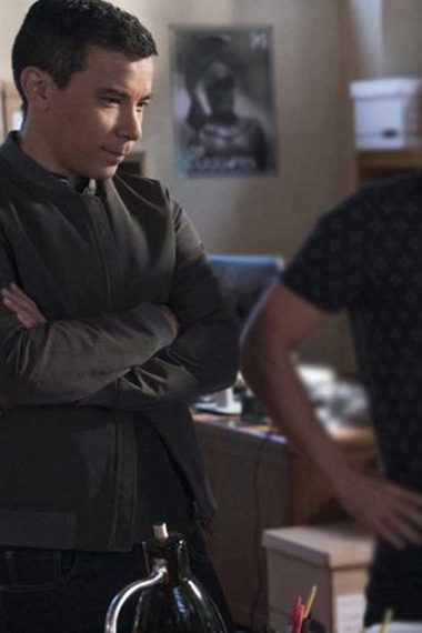 How To Get Away With Murder Oliver Hampton Grey Bomber Jacket