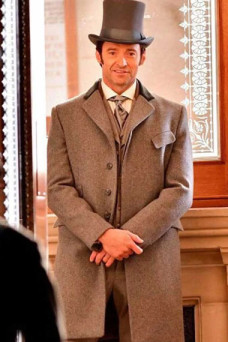 PT Barnum The Greatest Showman Hugh Jackman Long Trench Coat