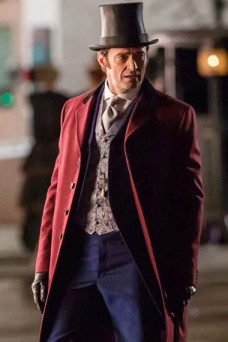 The Greatest Showman Hugh Jackman PT Barnum Long Trench Coat