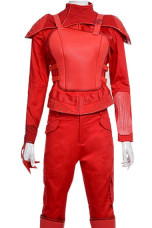 Hunger Games Mockingjay Jennifer Lawrence Red Cosplay Jacket hunger-games-katniss-everdeen-jacket
