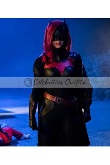 Ruby Rose Bat Woman Elseworlds Black Jacket elseworld-bat-woman-jacket