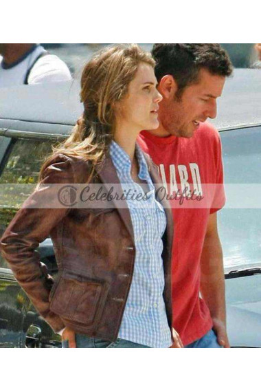 bedtime-stories-keri-russell-brown-jacket
