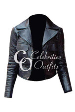 katie-holmes-very-happy-black-leather-jacket