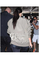 kim-kardashian-green-bomber-leather-jacket
