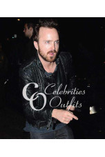 Aaron Paul Roxy Arcade Fire Concert Black Jacket roxy-arcade-fire-concert-aaron-paul-jacket