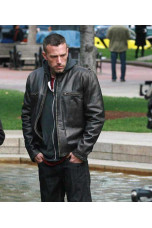 Doug MacRay The Town Ben Affleck Bomber Black Leather Jacket the-town-doug-macray-jacket