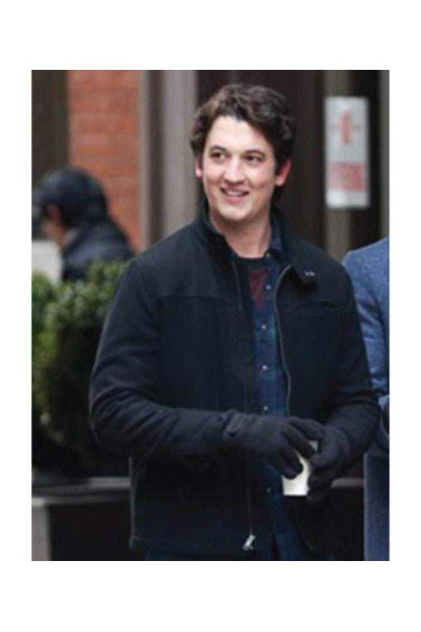 Miles Teller Fantastic Four Black Cotton Jacket
