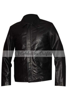 Indian Jones Harrison Ford Brown Leather Jacket