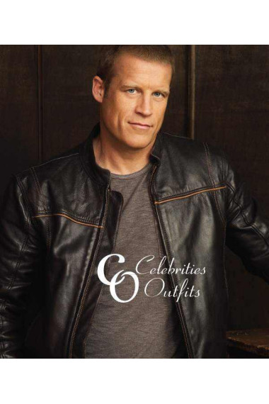 Mark Valley Human Target Black Leather Jacket