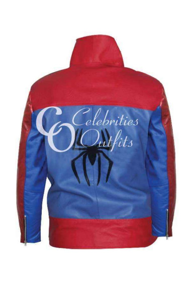 spider-man-red-leather-jacket
