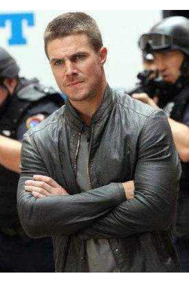 Teenage Mutant Ninja Turtles 2 Casey Stephen Amell Leather Jacket