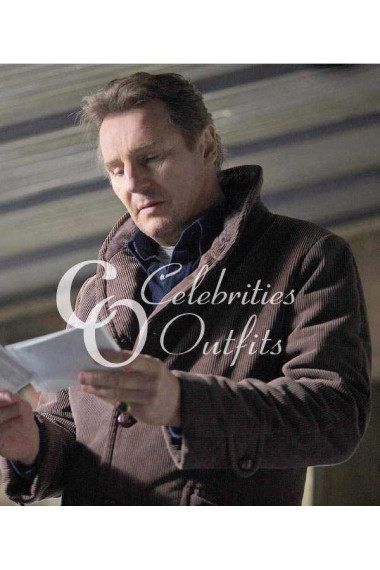 Liam Neeson Walk Among The Tombstones Brown Jacket
