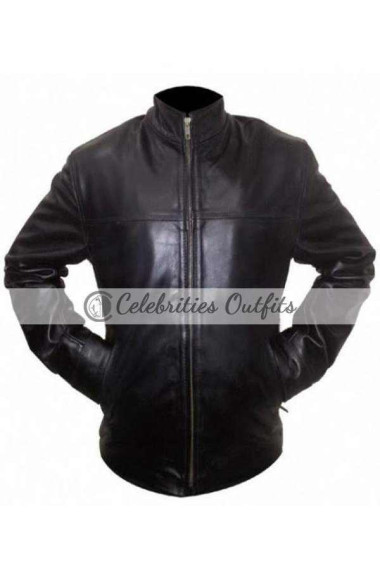 Leonardo DiCaprio The Departed Movie Black Jacket