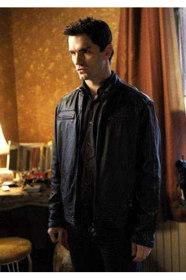 Being Human Sam Witwer Aidan Waite Black Jacket