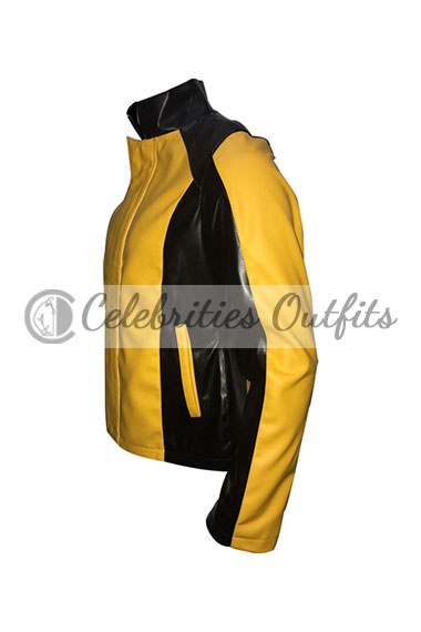 Infamous Gaming Cole Macgrath Yellow Cosplay Leather Jacket
