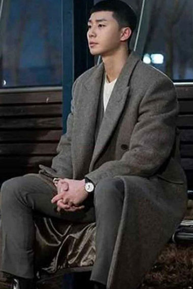 Park Seo Joon Park Sae Ro Yi Itaewon Class Grey Trench Coat