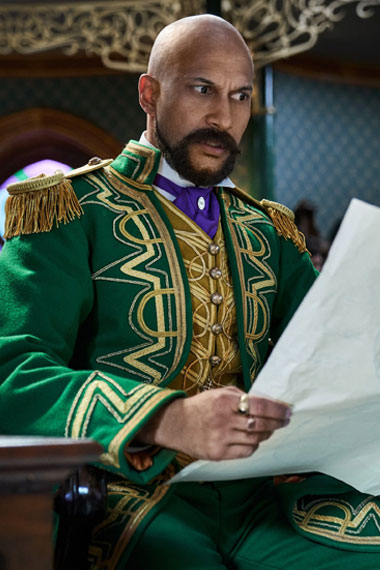 Gustafson Keegan-Michael Key Jingle Jangle Green Royal Coat