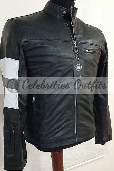 Keanu Reeves John Wick Chapter 2 Biker Black Leather Jacket